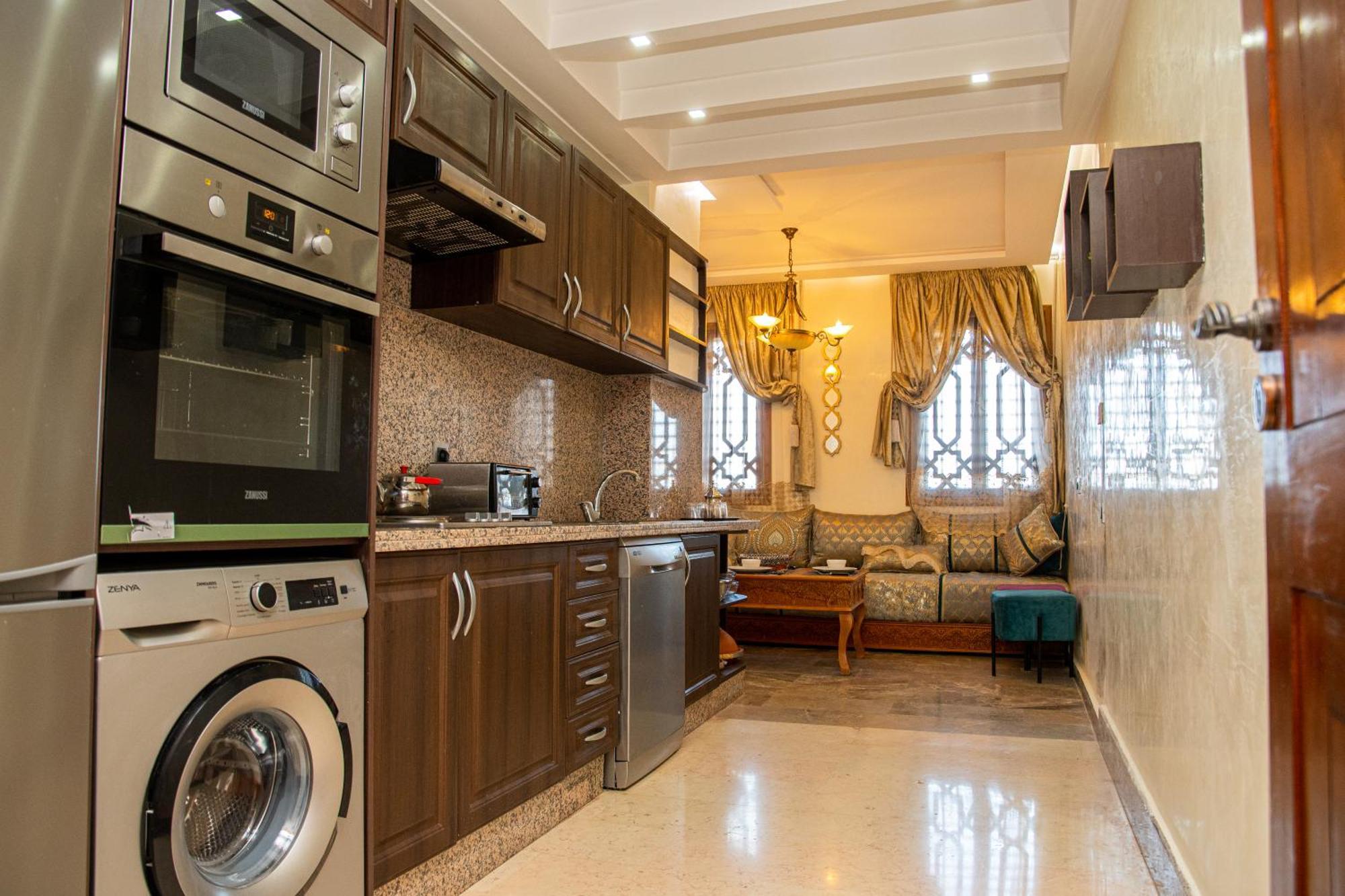 公寓 Tibouda House Deluxe Avec Piscine - Familiale