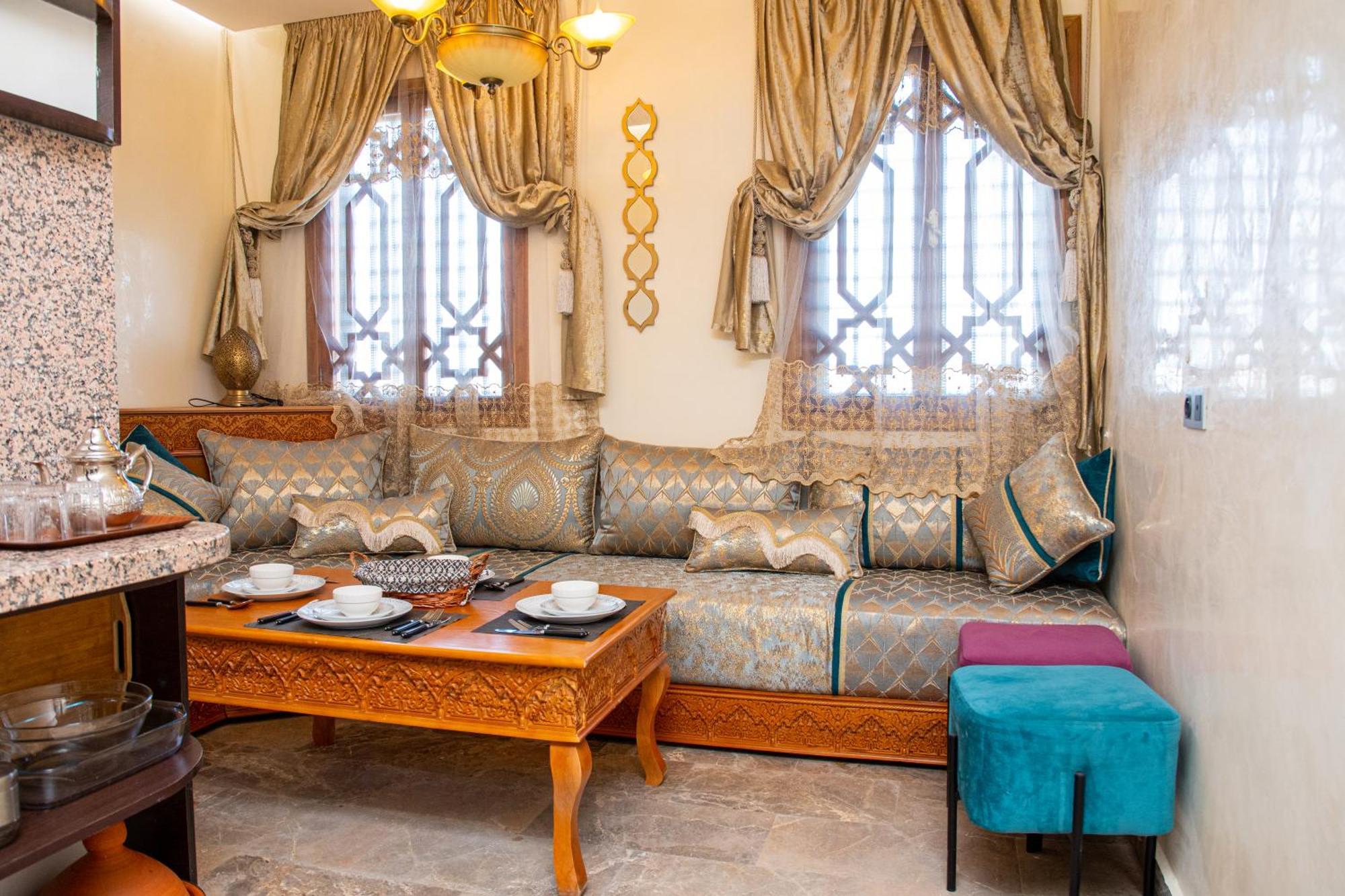 公寓 Tibouda House Deluxe Avec Piscine - Familiale